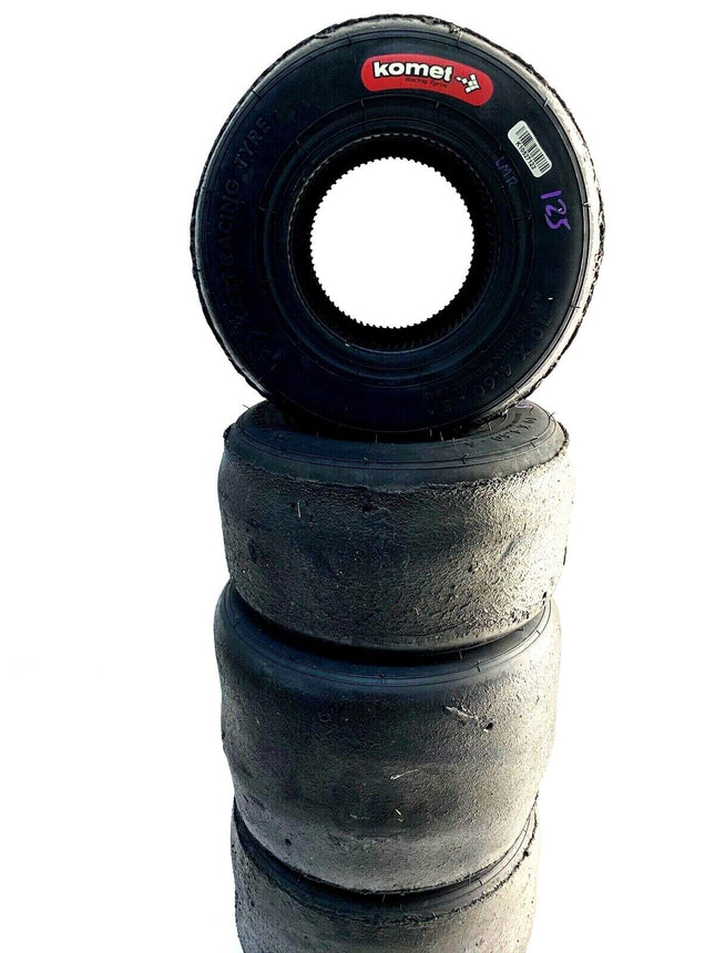 USED - KOMET K3H RED TYRE SET