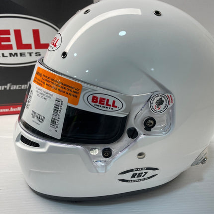 BELL MOTOR SPORT RS7 PRO WHITE (HANS)FIA8859-2024/SA2020