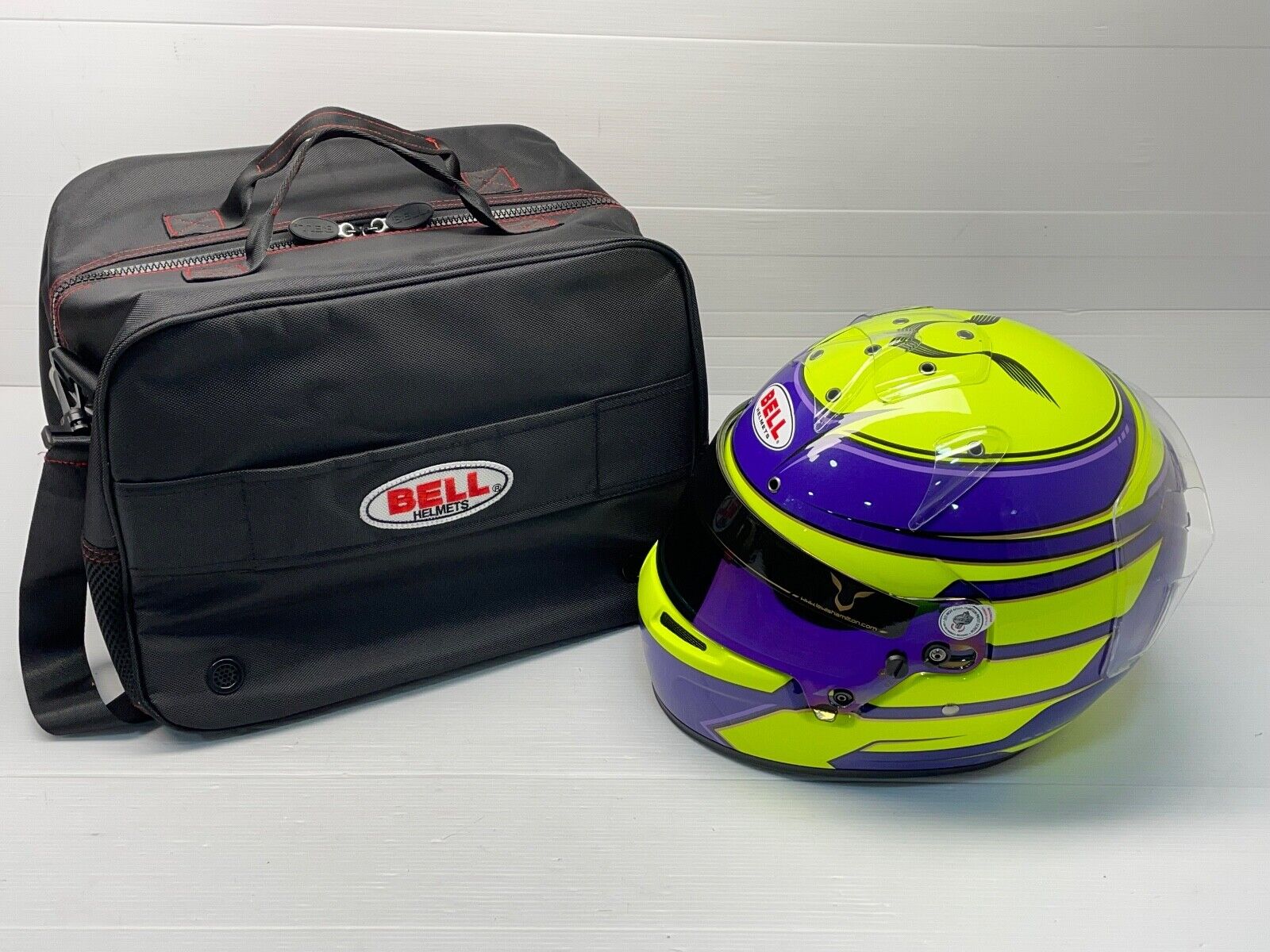 bell helmet bag uk BELL MOTOR SPORT HELMET KC7- CMR LEWIS HAMILTON 2022