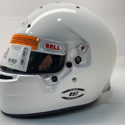 BELL MOTOR SPORT RS7 PRO WHITE (HANS)FIA8859-2024/SA2020