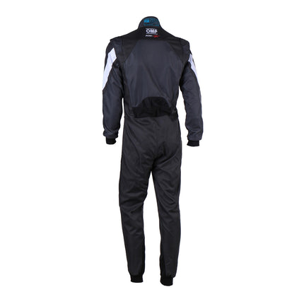 OMP KS-3X BLACK / ANTHRACITE ADULT RACE SUITFIA 8877-2022