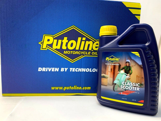 Putoline Classic Scooter Synthetic 2-Stroke Oil 2T Vespa LML Lambretta PXGS 1L