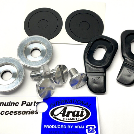 Replacement Visor Pivot Screw Kit For Arai SK-6 SK6 GP-6/GP-6RC/GP-6S Helmet(s)