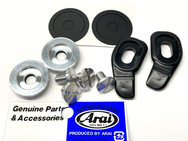 Replacement Visor Pivot Screw Kit For Arai SK-6 SK6 GP-6/GP-6RC/GP-6S Helmet(s)