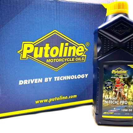 Putoline N-Tech Pro R+ OFF ROAD 10w50 Fully Synthetic Motorcycle Engine Oil 1 L