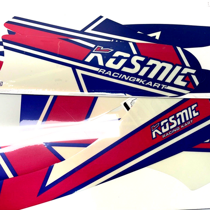 Tony Kart 2023 Kosmic Kart M10 /M7 Bodywork Sticker Set