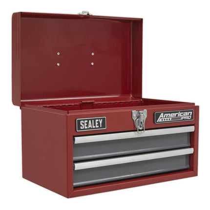 Sealey Kart /Mechanics Tool Box /Toolbox 2 Drawer Red