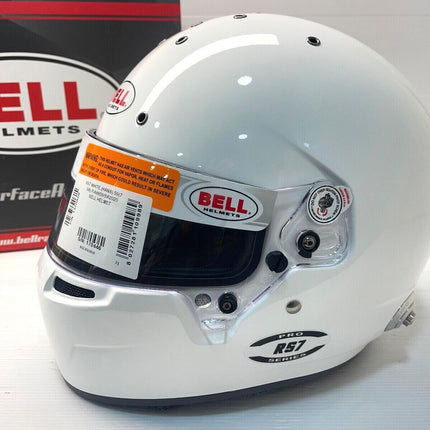BELL MOTOR SPORT RS7 PRO WHITE (HANS)FIA8859-2024/SA2020