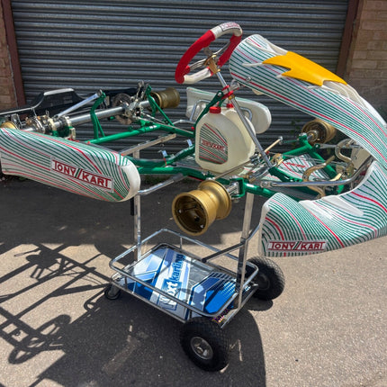 TONY KART RACER 401 T MY25 ROTAX EVO KART COMPLETE USED CHASSIS + NEW ENGINE