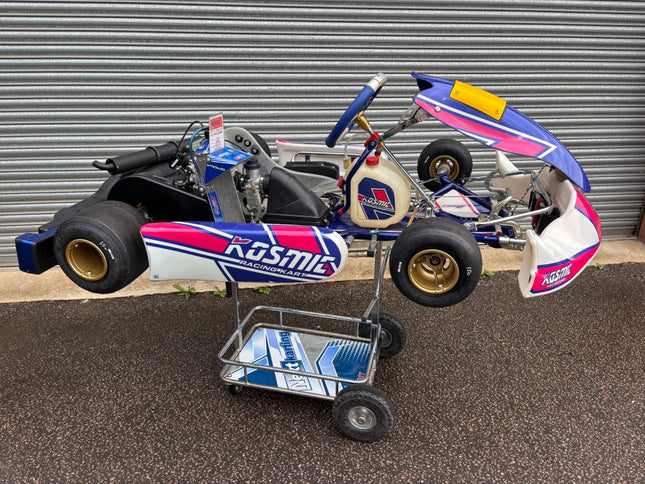 TONY KART KOSMIC RACER 401 RR ROTAX EVO KART COMPLETE USED KART