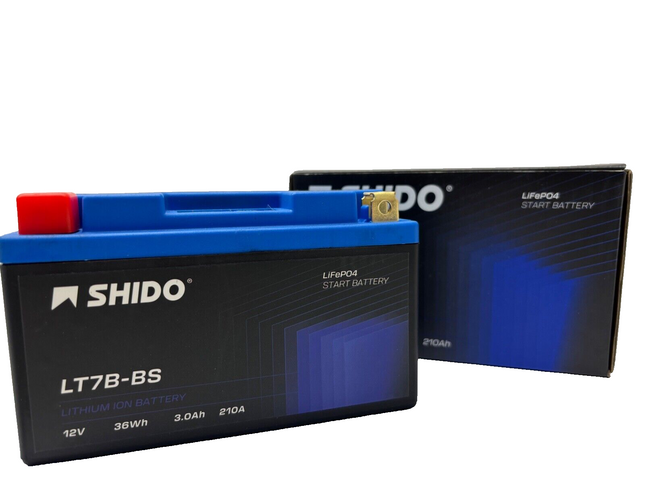 Shido Lightweight Kart Battery  -680g