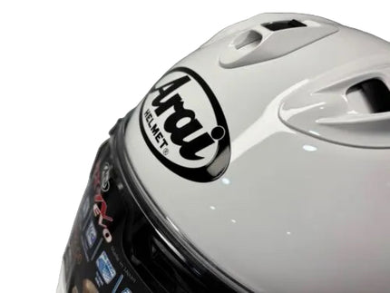 Arai RX-7V Evo Diamond White Motorcycle Helmet
