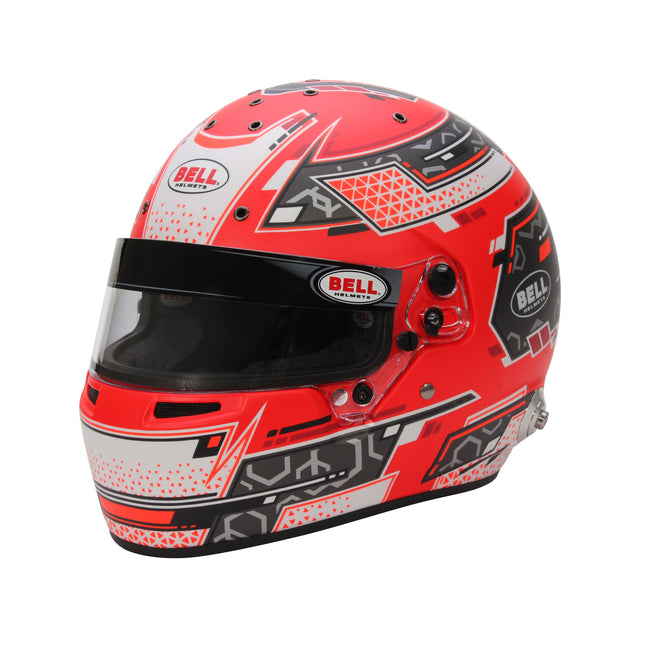 BELL MOTOR SPORT RS7 PRO STAMINA RED (HANS) FIA8859-2024/SA2020