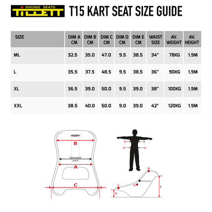 Tillett T15VG Clear Seat